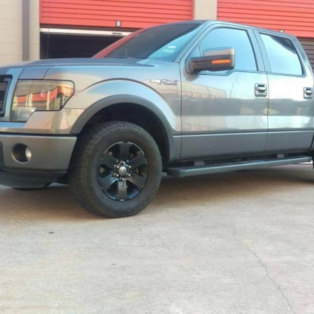 F-150 with Matte Black rims