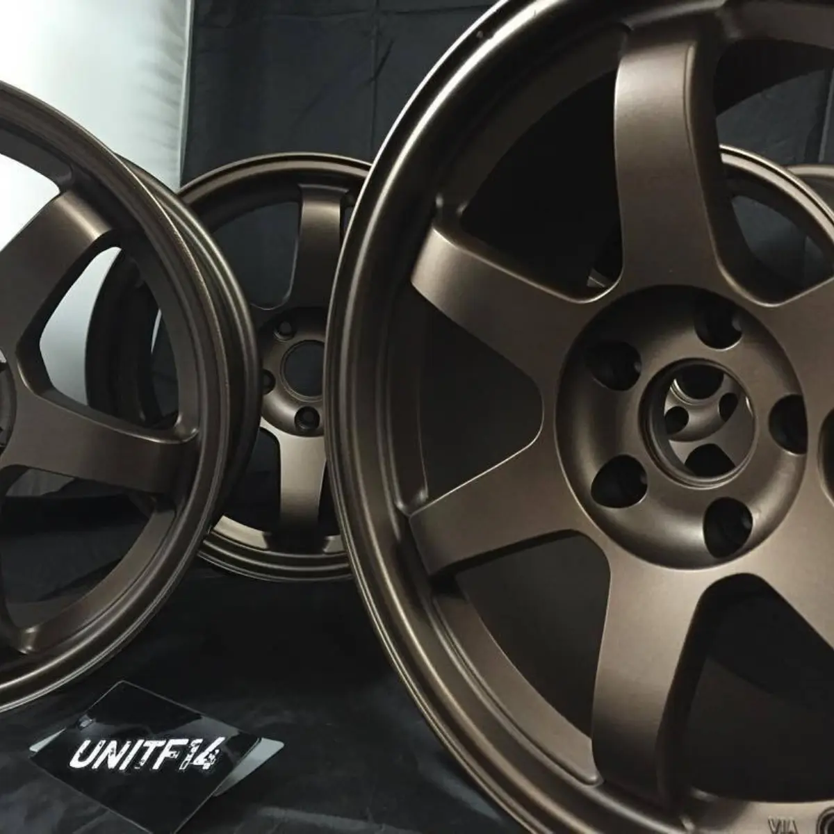 17" Volk TE-37's refinished in