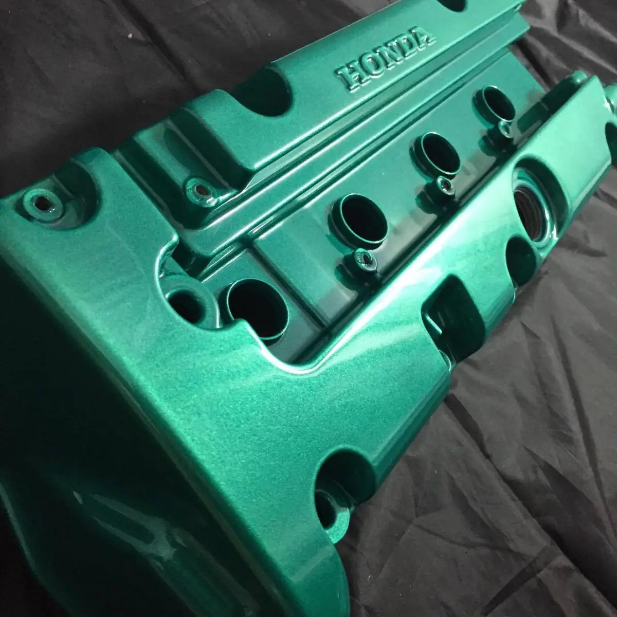 Powder coated part from Unit F14, November 2015