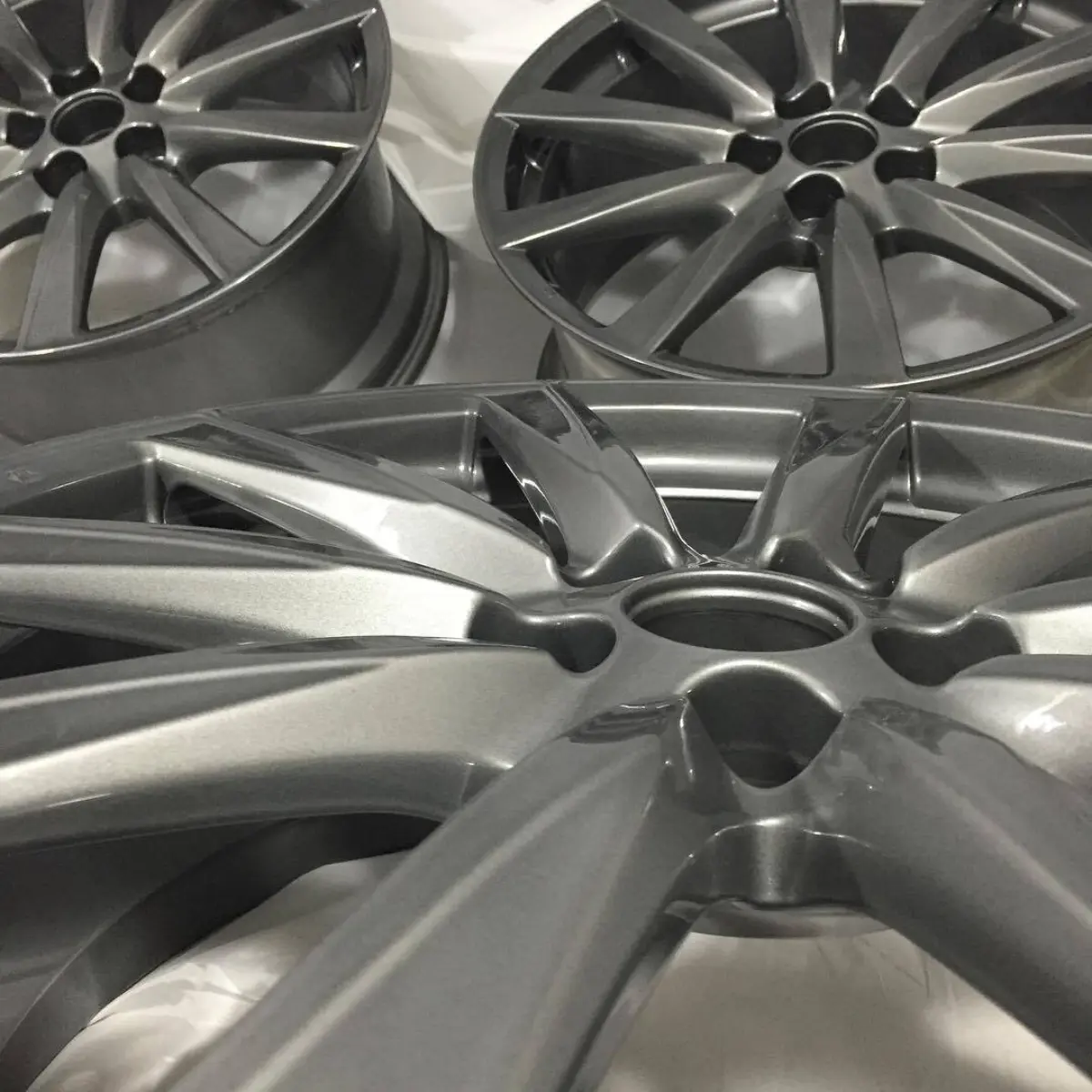 Powder coated part from Unit F14, September 2015