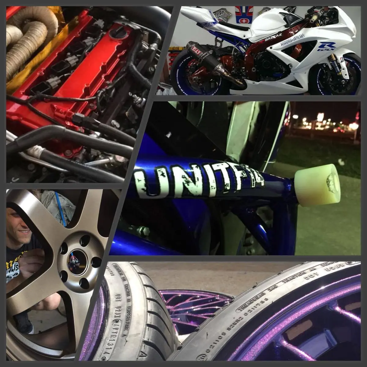 Powder coated part from Unit F14, September 2015