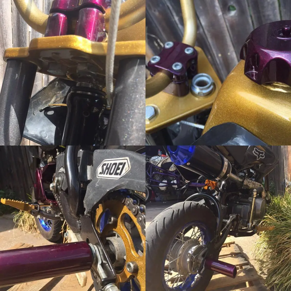 Powder coated part from Unit F14, August 2015