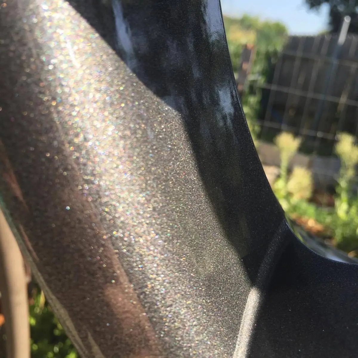 Powder coated part from Unit F14, July 2015