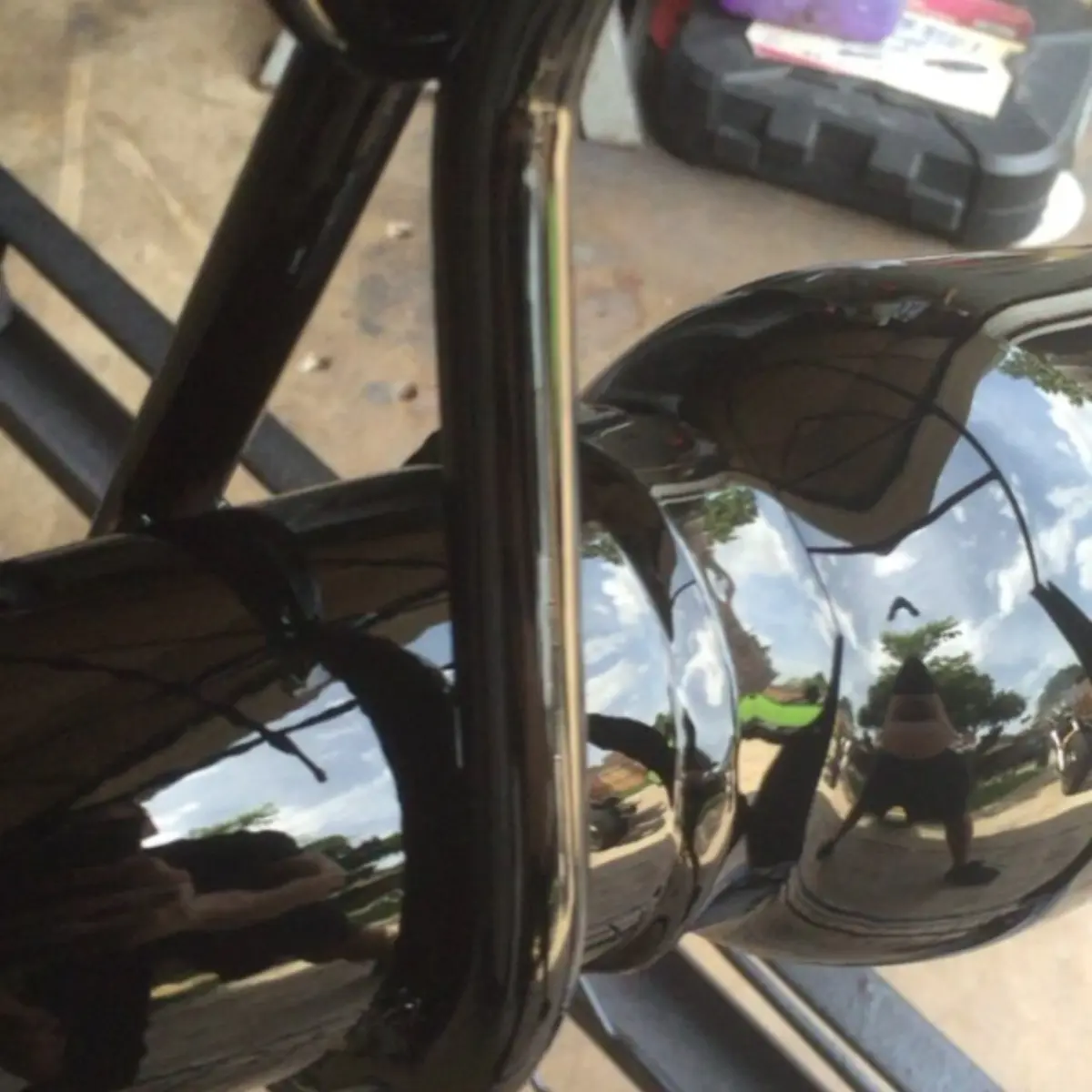 Powder coated part from Unit F14, July 2015