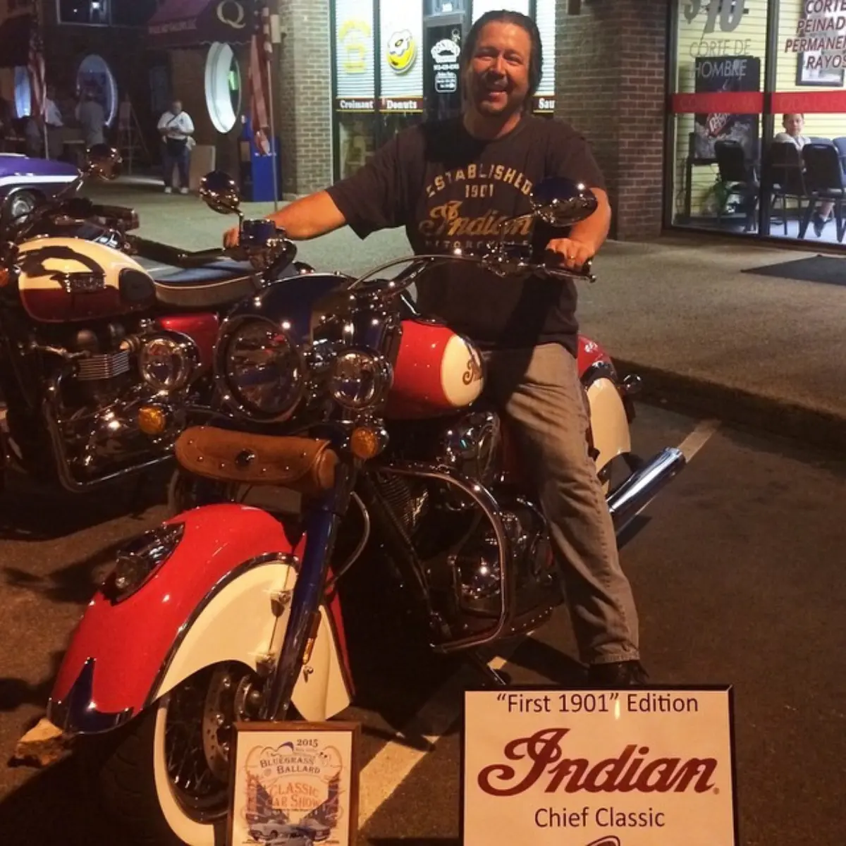 Our customers took best of show at the car and motorcycle show.
It's the small details that make a motorcycle that draws attention. We're happy to have had to opportunity to work on something he clearly takes pride in