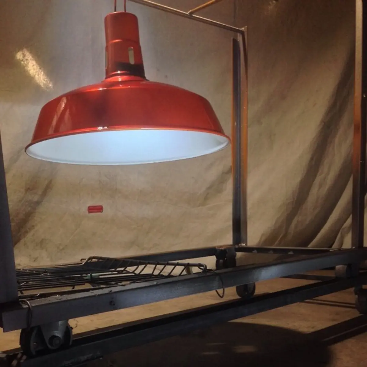 Powder coated part from Unit F14, May 2015