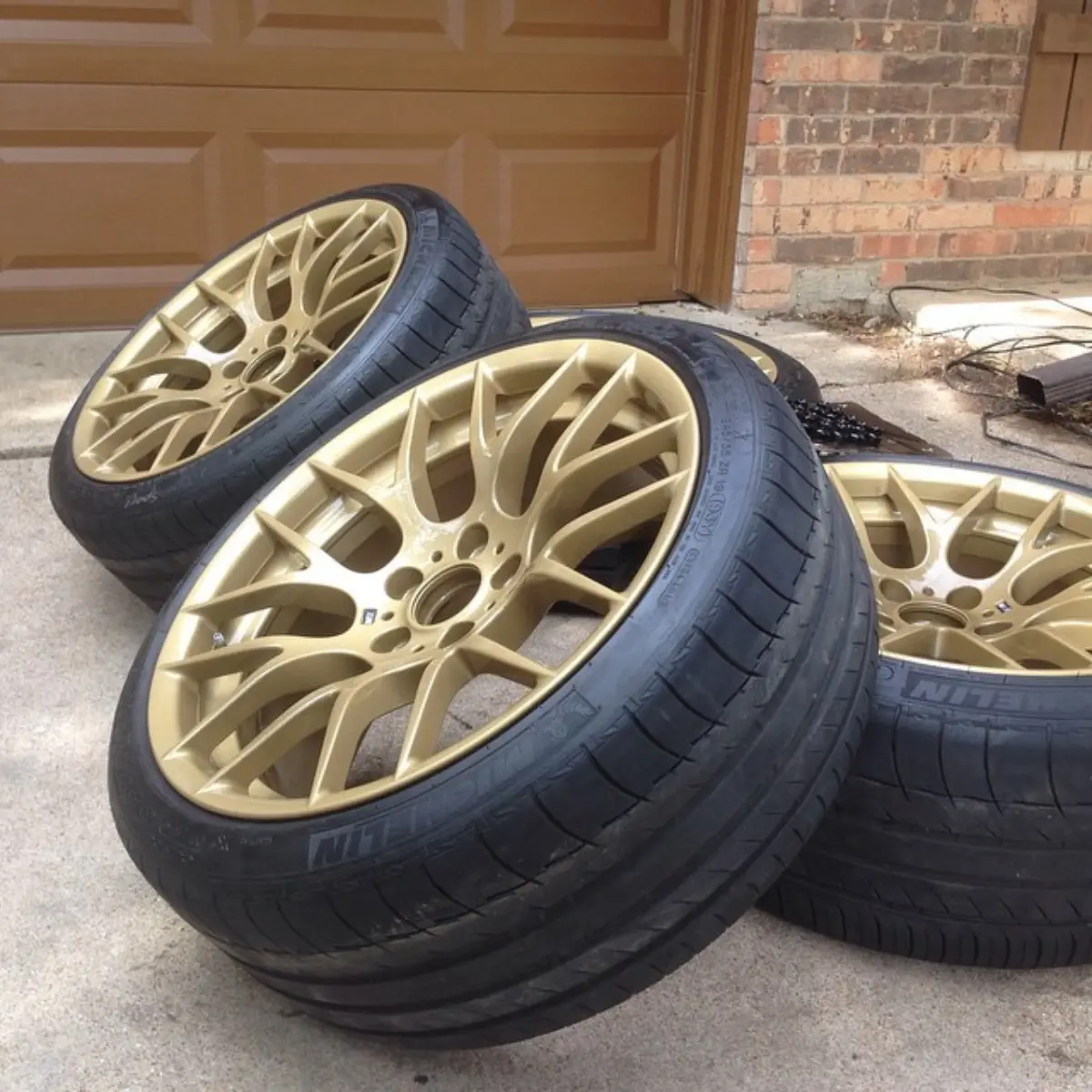 Powder coated part from Unit F14, May 2015
