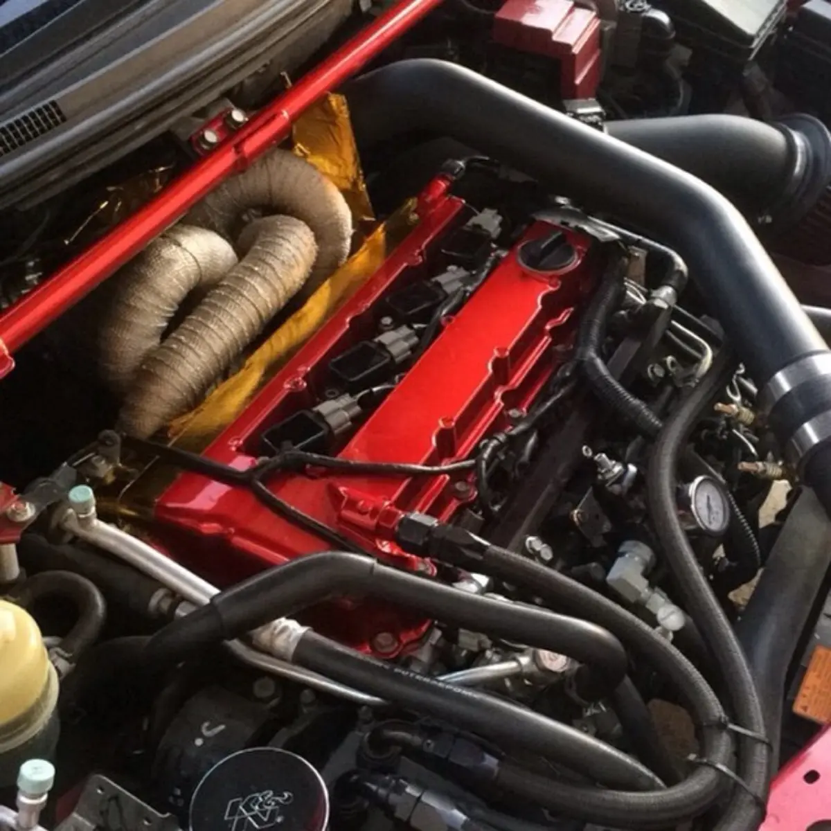 Powder coated part from Unit F14, May 2015
