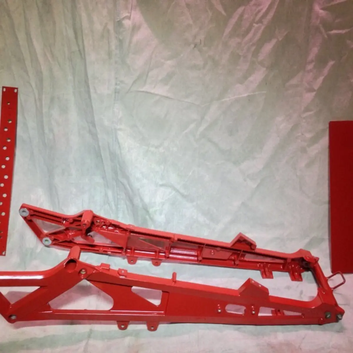 Subframe powder coated