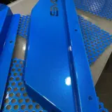 Jeep fender inserts refinished in Hydro Blue Pearl with High Gloss Clear for @4wp_plano
