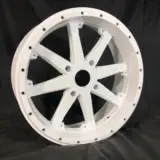 Gloss white w/ clear for this set of MSA wheels
