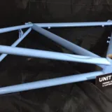 Troll Blue powder coat swatch