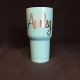 Sea Foam Green powder coat swatch