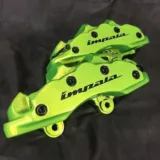 Shocker Yellow powder coat swatch