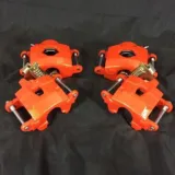 Fire Orange powder coat swatch