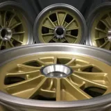 Magnesium Gold powder coat swatch