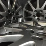 Kingsport Grey powder coat swatch