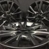 Cadillac Grey powder coat swatch