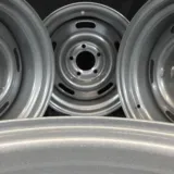 Class A Silver powder coat swatch