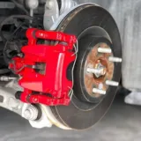 Bengal Red powder coat swatch
