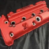 Wrinkle Red powder coat swatch