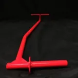 Fluorescent powder coat swatch