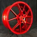 Illusion Red powder coat swatch